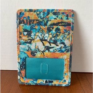 NEW HOBO euro slide wallet in Summertime Abstract